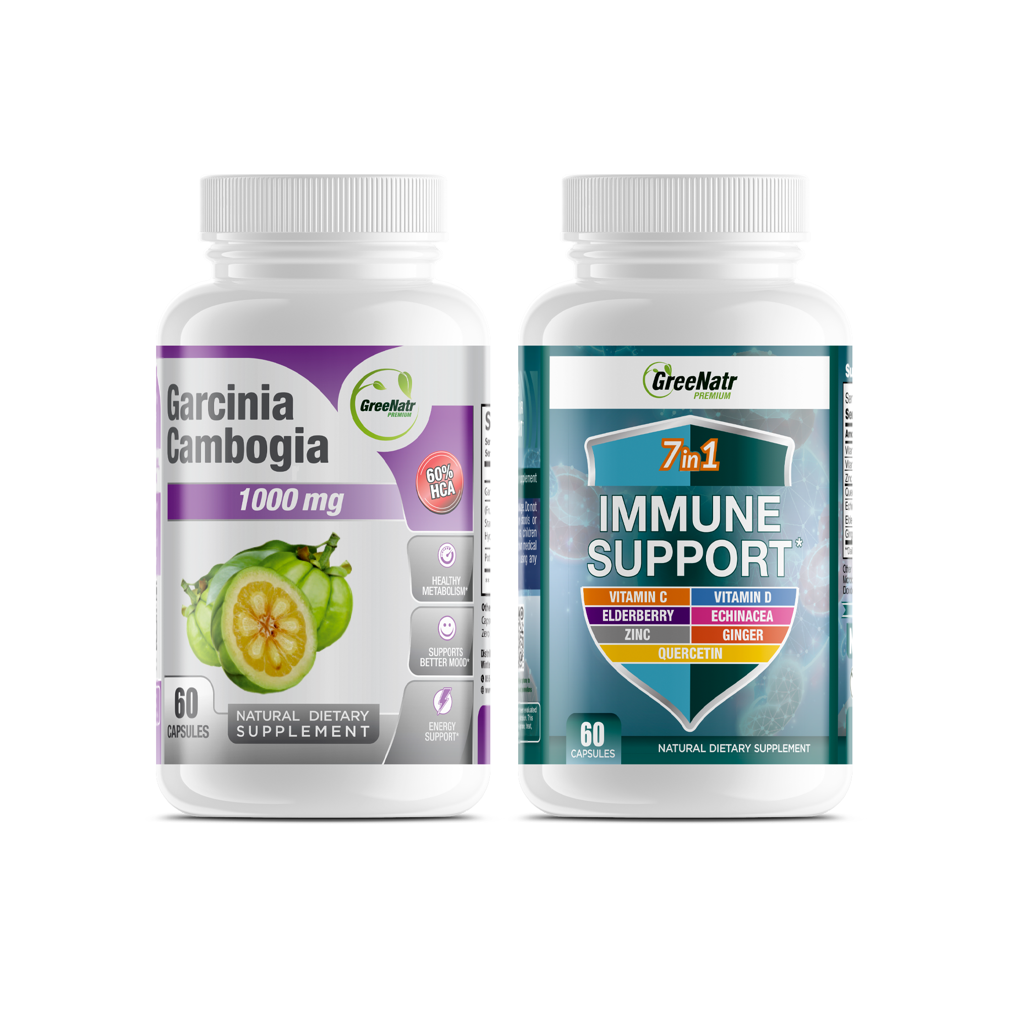 Garcinia Cambogia + 7 in 1 Immune Support