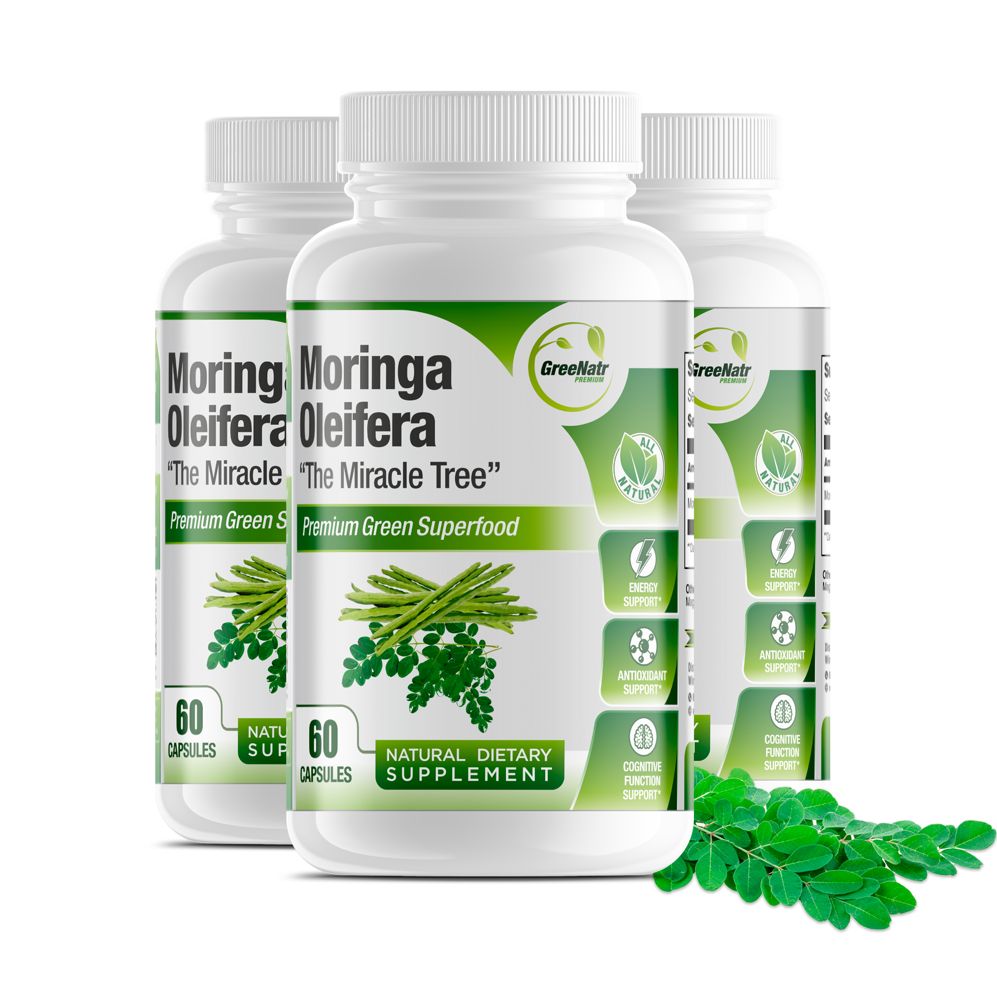 Moringa Oleifera Superfood Supplement (1000 mg)