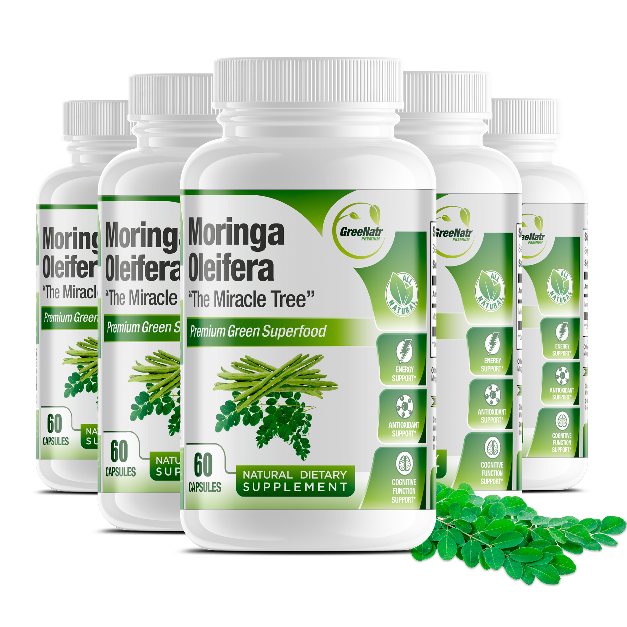 Moringa Oleifera Superfood Supplement (1000 mg)