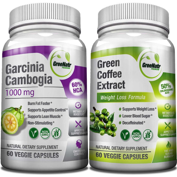 Antioxidant Weight Loss Bundle: Garcinia Cambogia + Green Coffee